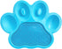 PAW 2-in-1 Interactive Slow Feeder Bowl with Removable Lick Mat - Blue
