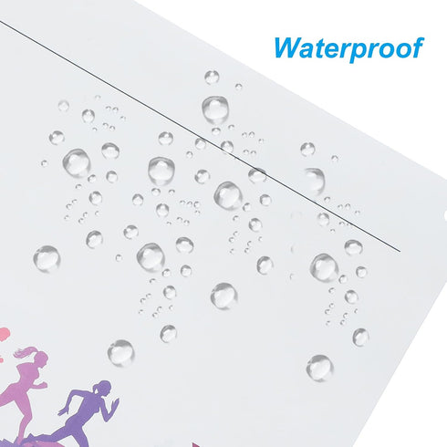 7x6 Inch, 100 PATIKIL Tearproof Running Bib Numbers Pcs Medals Waterproof Race Competitor Numbers with Safety Pin