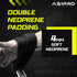 ASIPRO 8 8 Figure Lifting Straps Gym Padded for Men & Women Gym Deadlift Strap for Weightlifting, Strongman, & Cross