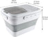 Geyecete Large dog food storage container dog food storage with Lids Handle Scoop Foldable cat food container pet food