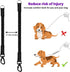 Long Dog Leash, 50 FT, Heavy Duty Rope Leash for Training, Swivel Lockable Hook, Reflective Threads, Bungee, Padded