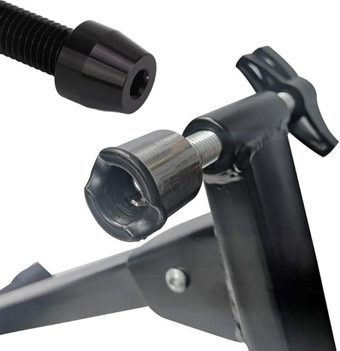Trainer Thru Axle, High Strength Aluminum Alloy Quick Release Adapter for M12x142 to M12x148mm Hub