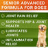 Senior Advanced Glucosamine Chondroitin Joint Supplement for Dogs - Hip & Joint Pain Relief Pills for Large & Small