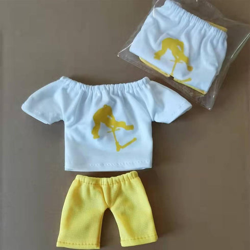 NLAIOUSL Set Interactive Finger Scooter Clothes Stunt Fingertip Pants T-Shirt Toy Skates Scooter Fingerboard
