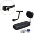 YZYDF Set, Bicycles Rear Seats Cushion Armrest Footrest Kids Child Carriers Bicycles Baby Seats with Armrest & Backrest