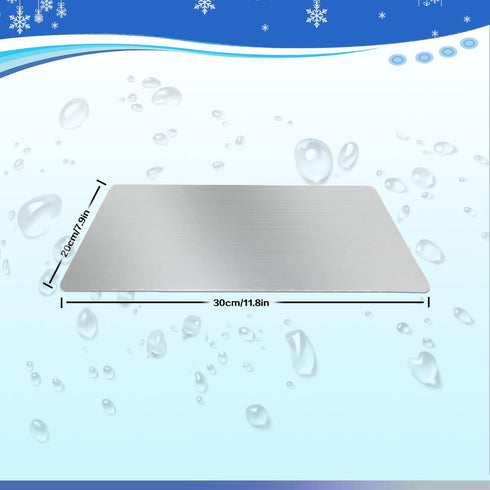 Rabbit Cooling Pad, 11.8x7.9 in Hamster Cooling Mat for Small Pets, Bite Resistant Ice Bed to Stay Cool This Summer