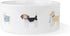 FRINGE STUDIO Happy Breeds Large Straight Bowl (475015) - White