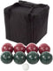 Trademark Games Bocce Ball Set Regulation Size - Lawn Game for Backyard