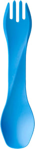 humangear GoBites Uno, Portable & Convertible Travel Camping Utensils, Multi-Functional Spork, Light Blue