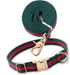 Elegant Dog Collar and Leash Set, Durable Soft Pet Collars and Leashes, Luxury Packing Gift for Small Dogs