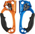 HALRSETBO Quick Up Double Hand Ascender, Blue/Orange