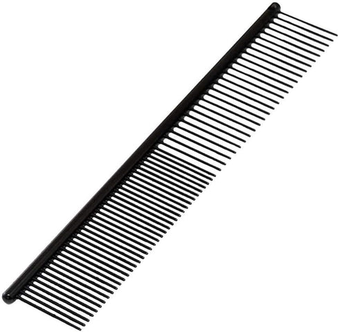 Ryan's Pet Supplies Paw Brothers Greyhound Style Teflon Comb for Dogs, 7.5 in, Professional Grade