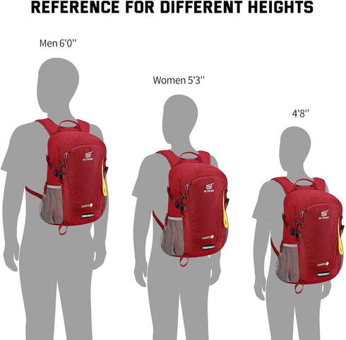 SKYSPER Small Hiking Backpack - 20L Lightweight Travel Daypack for Men and Women