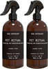Muse Apothecary Pet Ritual Detangling Spray - Essential Oils Infused 8oz Lavender Fields for Dogs & Cats