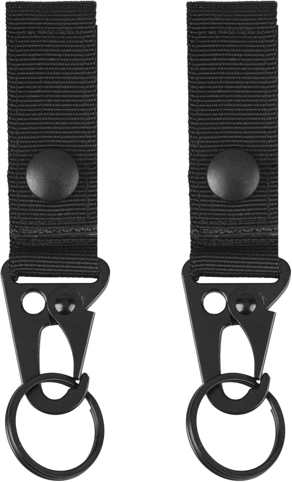TRIWONDER Enlarged Mouth Clips HK Hook Heavy Duty Snap Hooks for Paracord Outdoors Bag Backpack