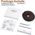 Softball Baseball Glove Lace - Mitt Lace Repair Kit with 2 Leather Laces and Lacing Needle for Catcher's Glove