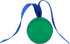 PetKORE 4.75", : KoreFlex Ball & Tail - Green, Dog Toy, Shape Maintaining Rubber, Durable Strap, Treat Stuffing Center