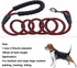 MayPaw Heavy Duty Nylon Dog Leash, 3/4/5/6/7/8/10/12/15 FT, Soft Padded Handle for Large Medium Dogs (1/2" 6ft,