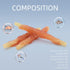 (16 pcs,10.6 oz) ASMPET Dog Treats Chews, Chicken Wrapped Cod Sticks, Rawhide Free & Grain Free Dog Snacks for Training
