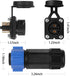 Trolling Motor Plug Receptacle Set, Waterproof Marine Boat DC Power Connector, 12V/24V/36V/48V, 2-Pack for Fishing