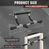 TOPOKO Upgrade Pull Up Bar for Doorway - Multi-Grip Heavy Duty Chin Up Bar