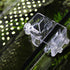 Zerodis Fish Tank Acrylic Pipe Clip Holder, Aquarium Filter Mount Tube Clip for Inflow/Outflow Tube