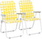Generic Set of 2 Classic Outdoor Camping Chairs,Patio Folding Lawn Chair,Outdoor Beach Portable