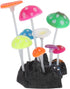 ShanQuilyx Glowing Silicone Aquarium Coral Decorations, Luminous Fish Tank Ornaments, Marine Plant Decor, Non Material