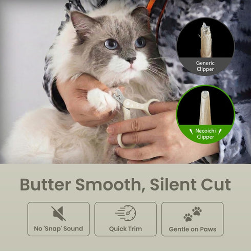 Visit the Store Trimmer Necoichi Purrcision Feline Nail Clippers | Lever Principle Cat Nail Clipper | Butter-Smooth