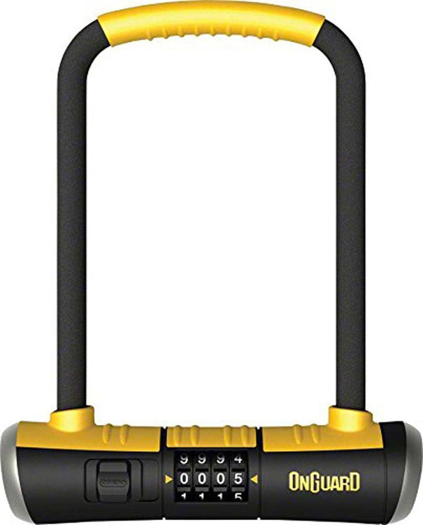 OnGuard 8010C Bulldog Combo U-Lock, 4.53 x 9.06-Inch