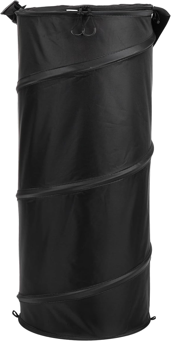 KEMIMOTO Boat Trash Can, 50L Marine Caddy Black Bag Boating Trash Bags Reusable