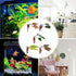 1Pc Green Betta Fish Leaf Pad, Plastic Plant Hammock Bed, Suction Cup Betta Breeding Resting Decor for Aquarium