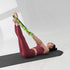 SANKUU Yoga Straps Stretching Strap with 12 Loops Workout Poster, Long Stretch Out Bands for Exercise, Pilates,