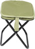 GALPADA Mini Folding Outdoor Stool Lightweight Portable Chair with Carbon Steel Frame