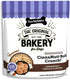 Three Dog Bakery CinnaMutt Roll Crunch Dog Treat, Crunchy Cinnamon Roll Flavored Cookie