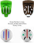 Golf Essentials Kit, Includes Towel, Cleaning Brush, TRI-LINE Ball Alignment Kit, Divot Repair Tool, Ball & Tee Holder