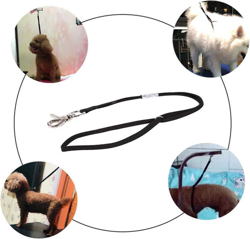 Professional Dog Grooming Noose, Adjustable Pet Grooming Loops for Dog Cat Restraint Rope Harness for Grooming Table