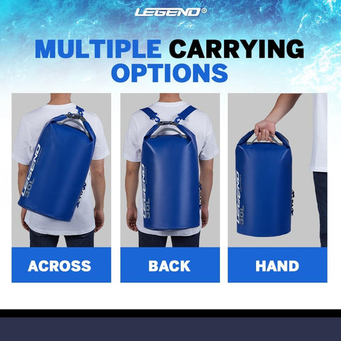 Legend UltraSEA Marine Dry Bag - Waterproof 5L Dry Bag for Kayaking, Boating, Canoeing, Rafting, Hiking