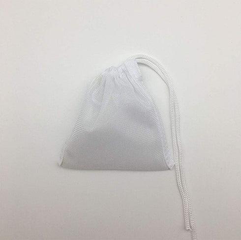 6 Pack Small Filter Bags for Activated Carbon, 3 by 4 inches High Flow Mesh Media Filter Bags