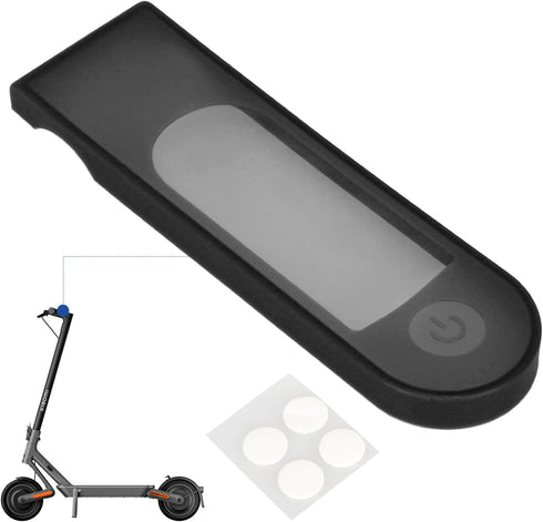 ulip Dashboard Cover Case, Transparent Waterproof Silicone Protective Cover for Xiaomi 4Ultra Electric Scooter