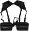 Unisex Black Chest Rig Bag - Streetwear Tactical Vest Hip-hop Chest Bags Fashion Tactics Waist Pack for Women