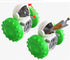 Generic Slow Leak Feeder Toy Balance Car Leak Food Toys Tumbler Dog Feeder Interactive Dog Cat Toy Food Dispenser Slow