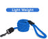 Pawtitas 6FT Training Dog Leash, Durable Small Rope Leash, Premium Quality Heavy Duty Lead, Strong Comfortable, Blue
