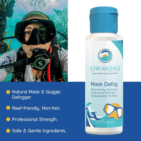 STREAM 2 SEA Antifog Spray for Swim Goggles, Snorkel, Dive Mask