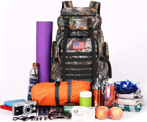 Hiking Backpack for Men 70L/100L Military Rucksack Molle 3 Days Assault Pack for Camping Climbing
