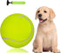 Big Tennis Ball for Dogs, 9.5" Inflatable Giant Tennis Ball, Large Pet Toy for Outdoor/Indoor Sports, Funny Gift