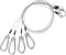 ZenWidea Heavy Duty Marine Grade Stainless Steel Crab Pot Harness 4 Arm Crab