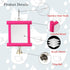Vehomy 2Pcs Chicken Mirror Toys for Hens Hanging Swing Mirror Toys with Bells and Beak Grinding Molar Stones