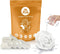 10PCS Compressed Towels, Reusable Toilet Paper Tablets Coin Tissues Camping Wipes, Portable
