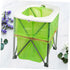 KOMBIUDA Folding Portable Outdoor Toilet Collapsible Camping Bathroom Sturdy Emergency Potty for Car Trips and Outdoor